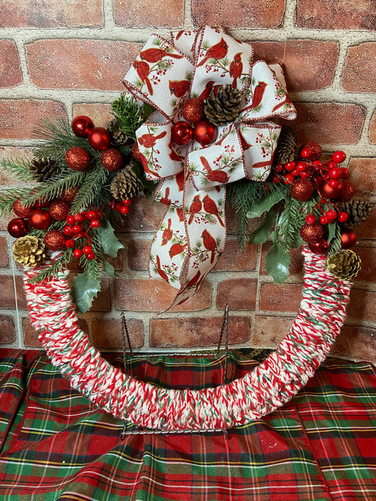 Cardinal Women Wreath